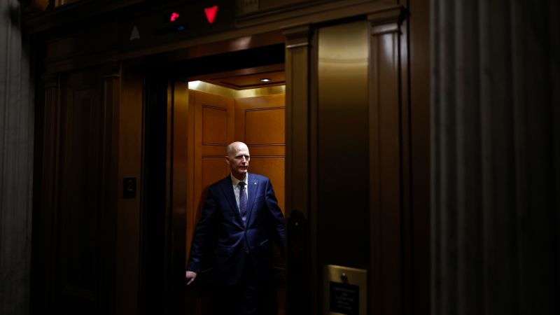 Rick Scott Announces Bid to Succeed McConnell as Senate GOP Leader