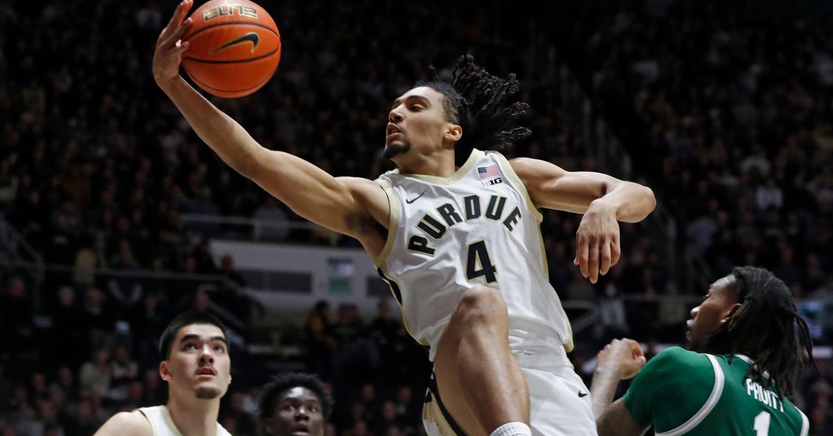 "Purdue's Dominant Victory: No. 1 Basketball Team Crushes Jacksonville 100-57"