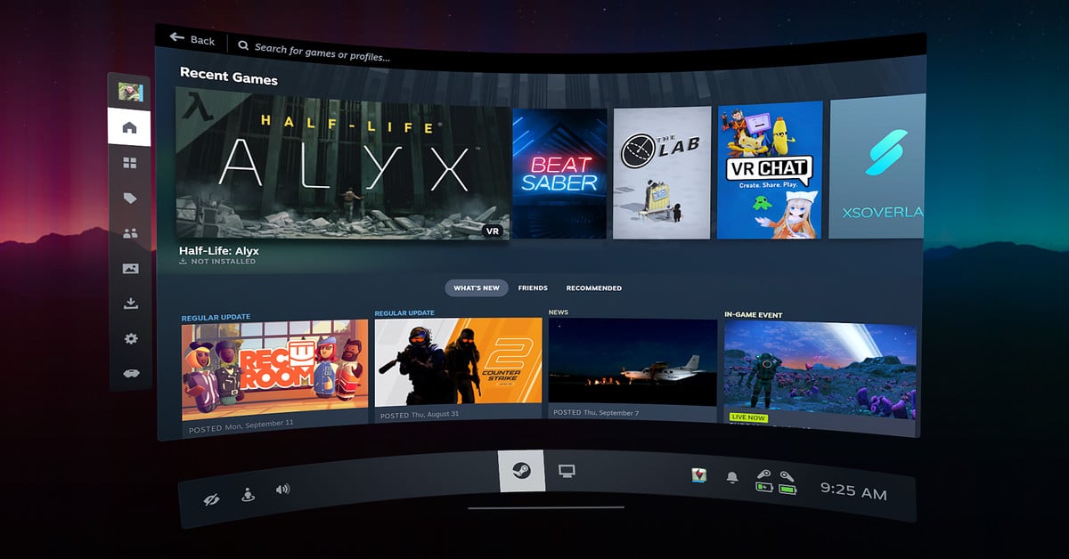 Featured image for "Valve's SteamVR 2.0 Beta Release Fuels Speculation of New VR Headset Launch"