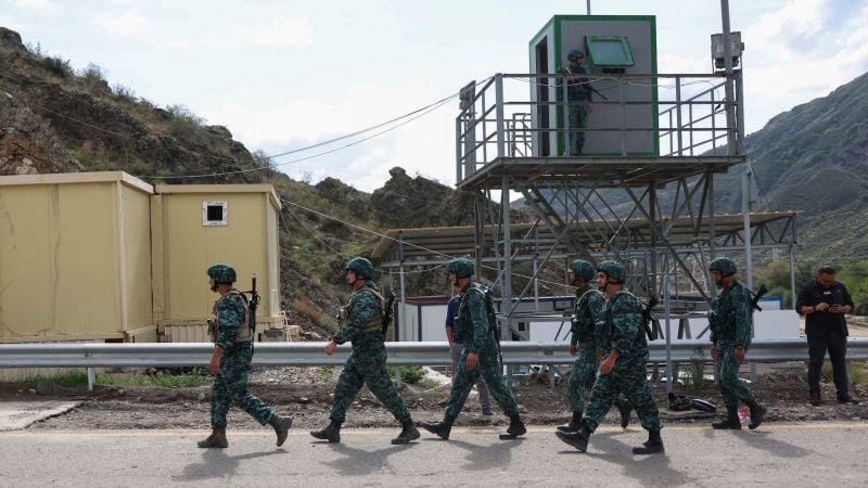 "Border Tensions Escalate as Azerbaijan Accuses Armenia of Sniper Attack"