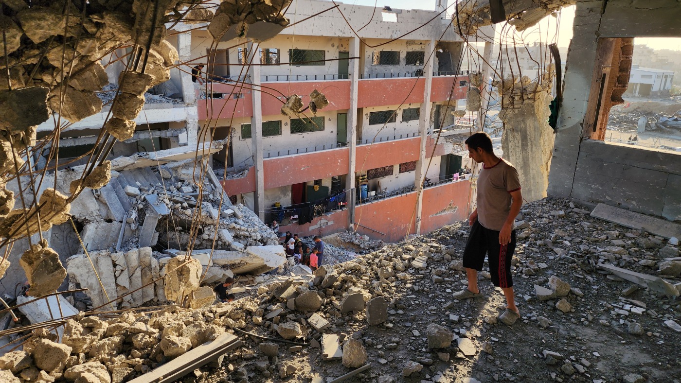 "Israel's Gaza Offensive: Civilians in Crisis"
