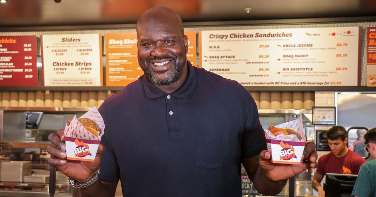 Featured image for "Shaquille O'Neal Expands Big Chicken Franchise to Mid-Michigan"
