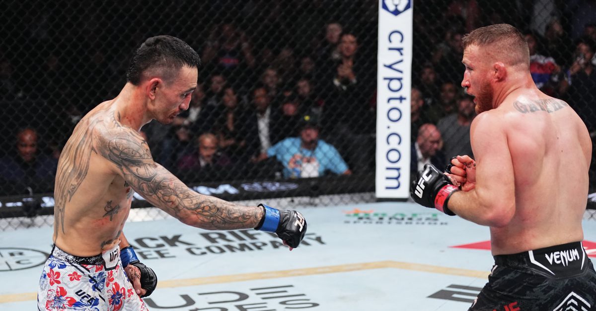 Featured image for "Max Holloway's Stunning Victory and Justin Gaethje's Response: UFC 300 Recap"
