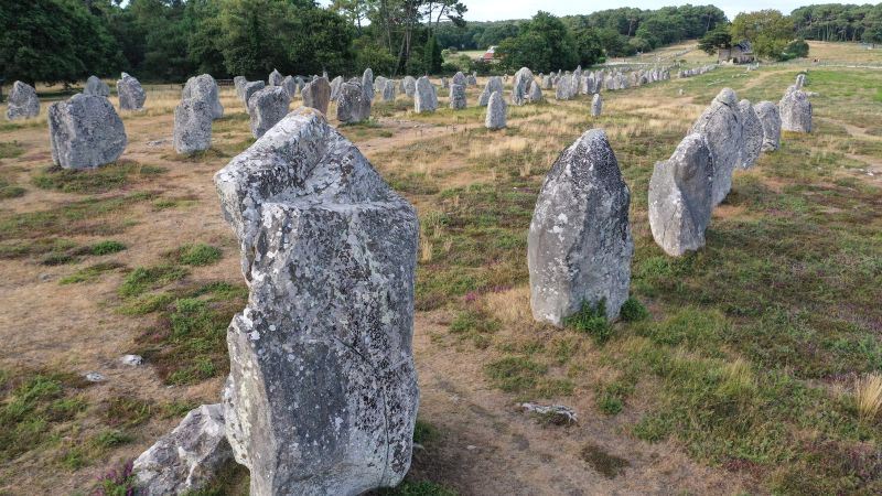 Controversy Erupts as Ancient Stones Used for Hardware Store Construction in France.
