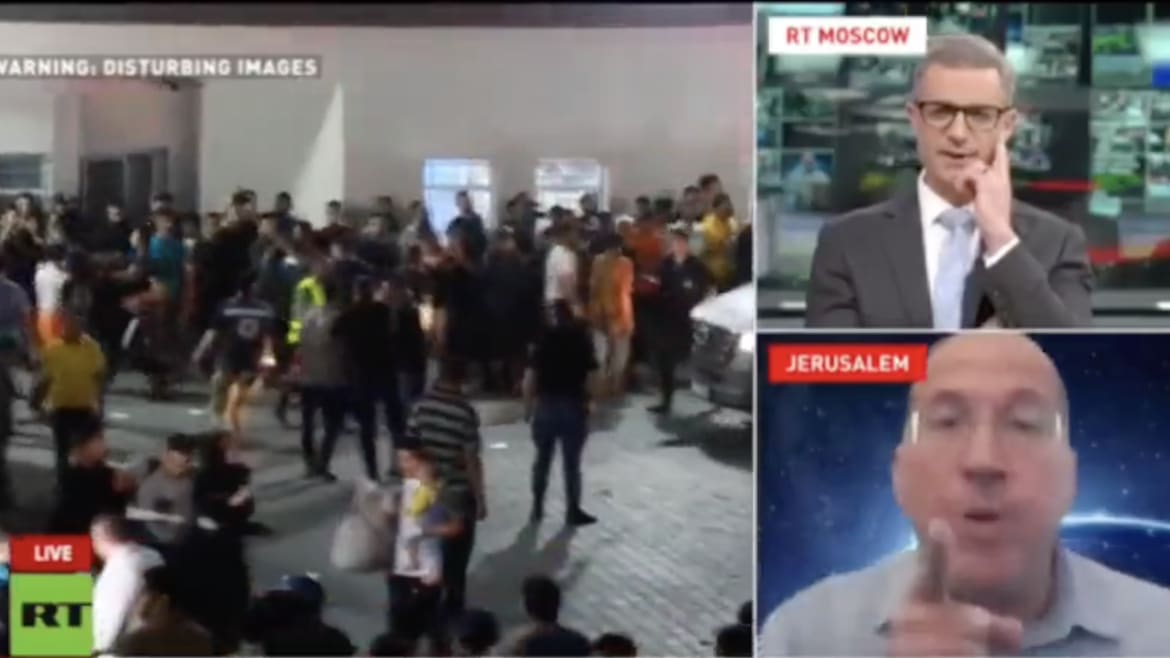 Israeli Official Confronts Putin on Russian State TV Over Middle East Conflict