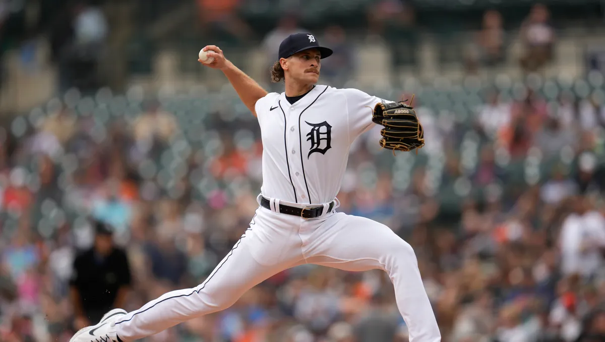 Featured image for Sawyer Gipson-Long shines in debut, leads Tigers to victory over White Sox