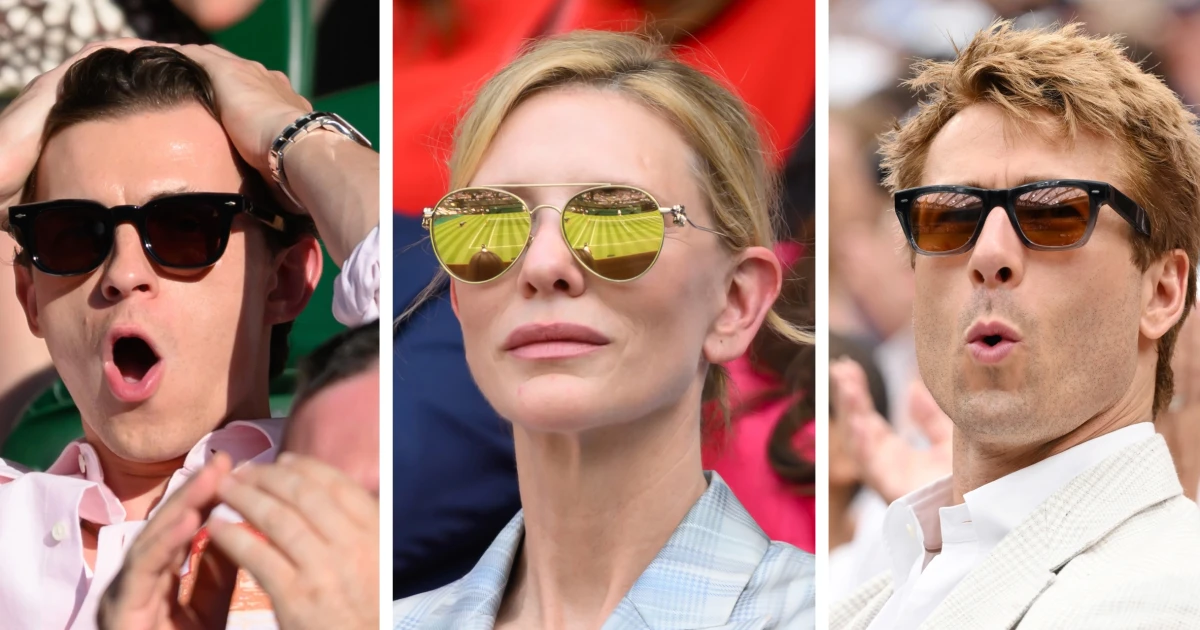 Featured image for Celebrities and Royals Shine at Wimbledon 2025