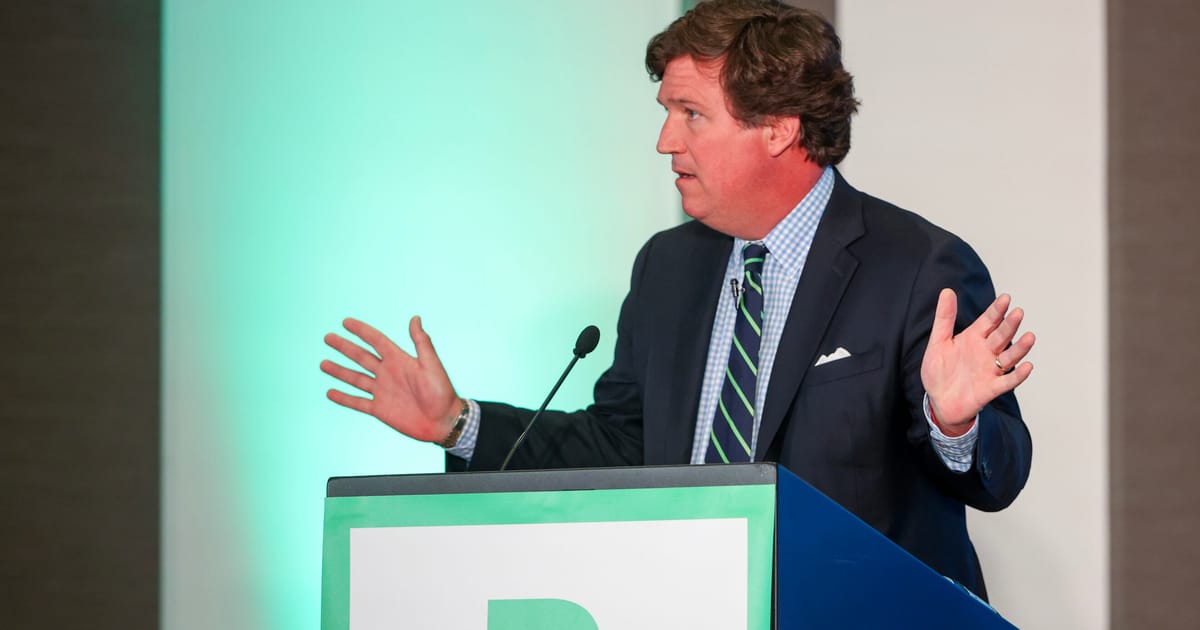 Featured image for "Tucker Carlson's Controversial Interview with Putin Sparks Media Backlash"