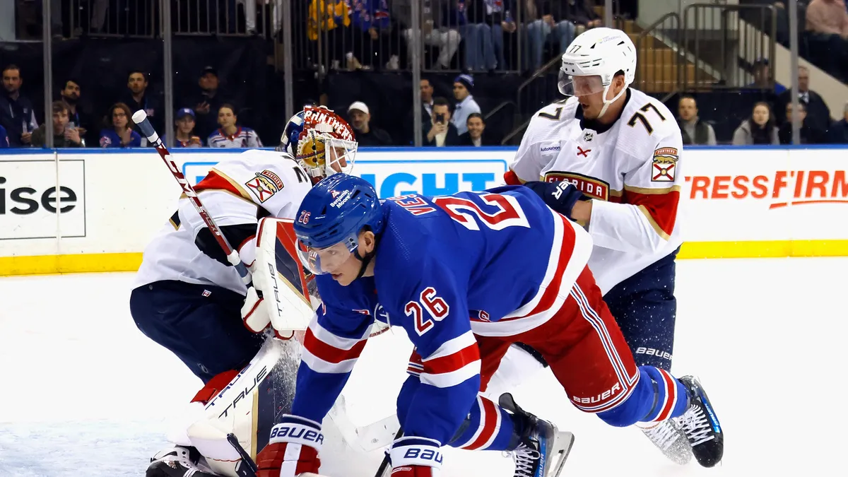"Rangers Fall Short Against Rampaging Panthers, Exposing Roster Holes"