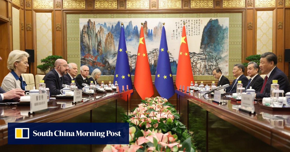 Featured image for Xi Jinping Asserts Europe's Independence in Meeting with EU Leaders in Beijing