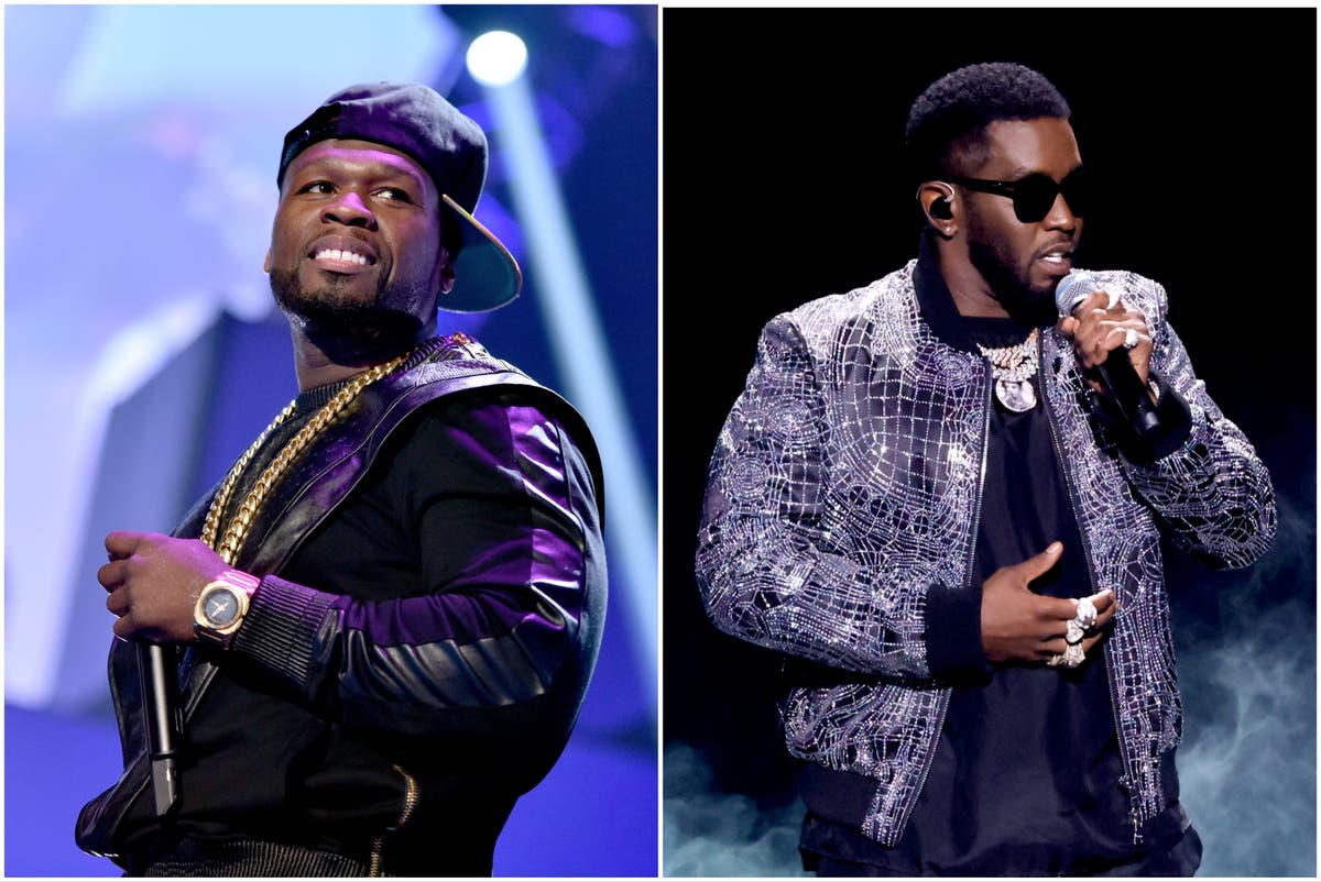 "Diddy's Homes Raided: 50 Cent's Reaction and Diddy's Response"