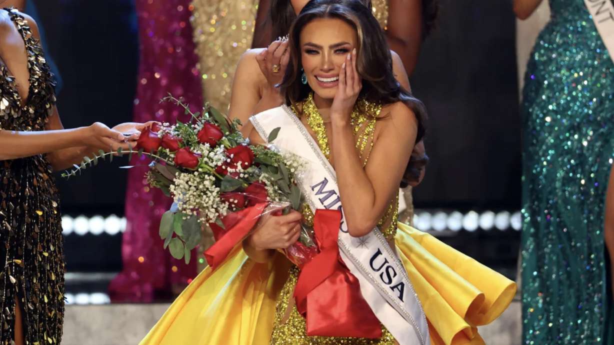 Featured image for "Utah's Noelia Voigt Wins Miss USA 2023 Crown"