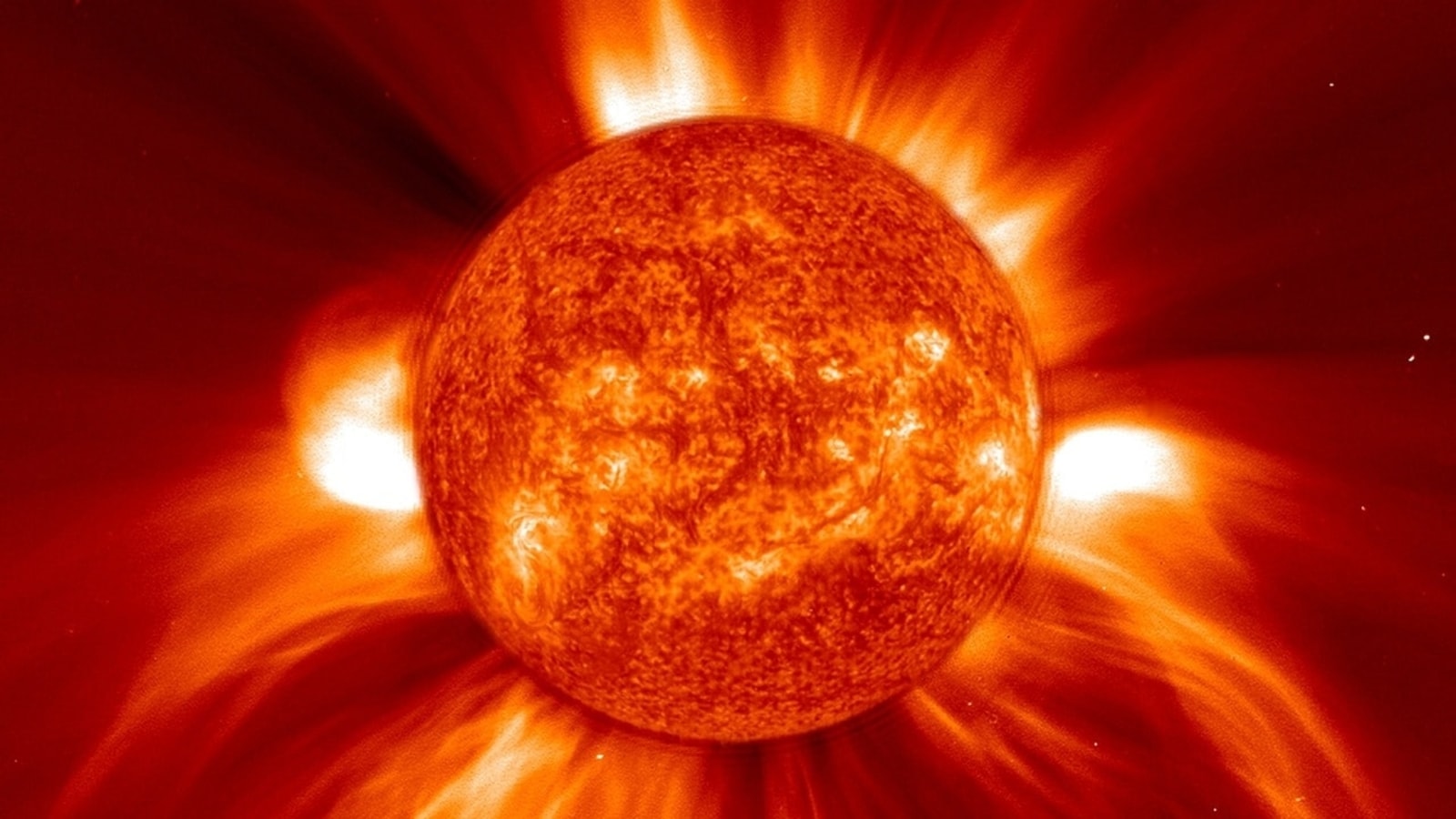 Impending Solar Storm Threatens Earth's Safety.