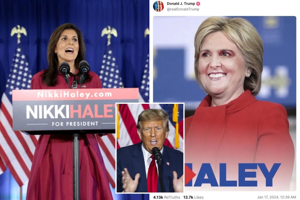 "Trump's Racially Charged Rant Against Nikki Haley Sparks Controversy Before NH Primary"