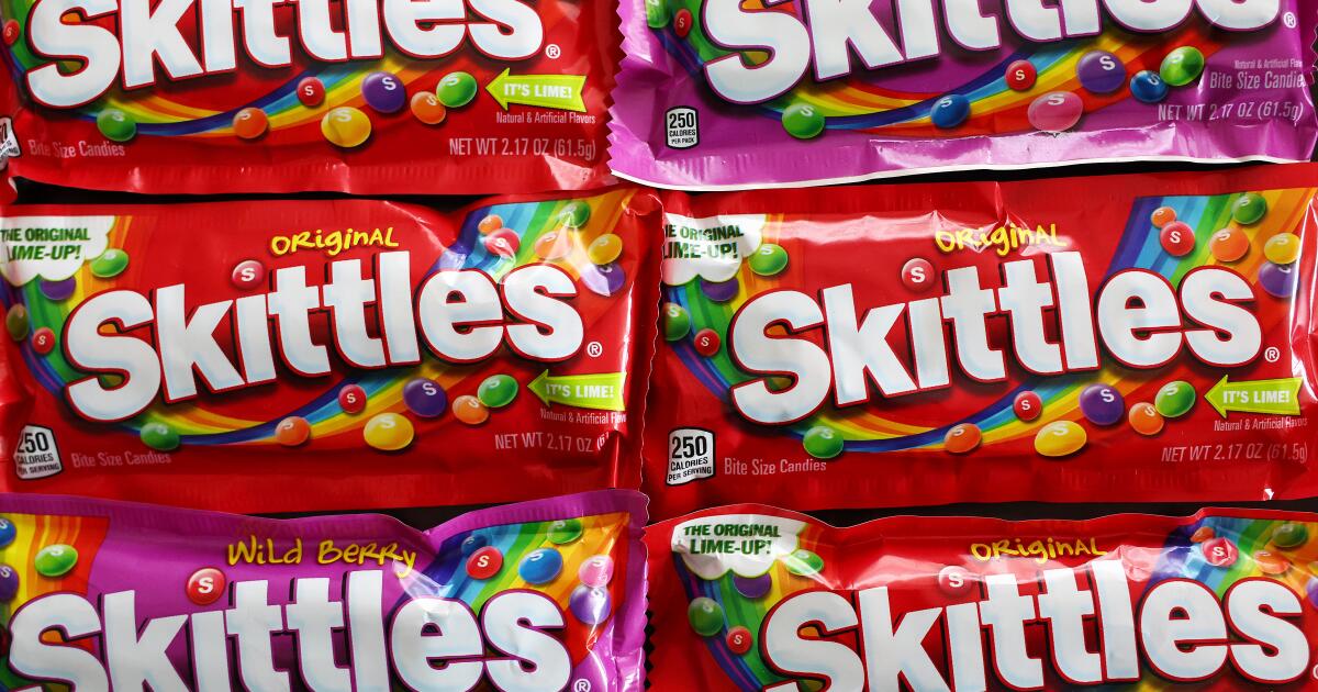 Featured image for "Skittles Ingredient Faces California Ban, Awaits Newsom's Decision"