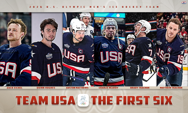 Featured image for USA and Finland Announce Initial Rosters for 2026 Olympics, Golden Knights Reveal Eichel Update