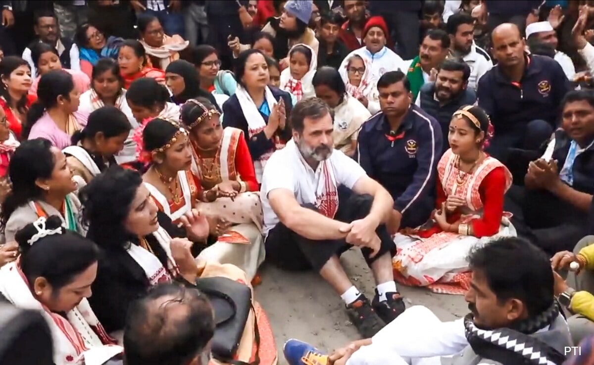 Featured image for "Rahul Gandhi's Denied Entry at Assam Shrine Sparks Controversy"