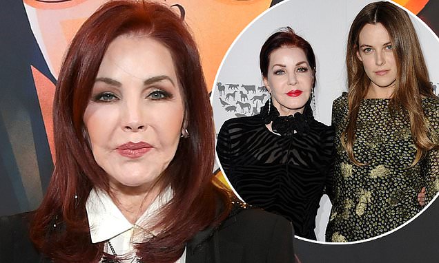 Featured image for Priscilla Presley dismisses rumored legal feud with granddaughter over Graceland estate.