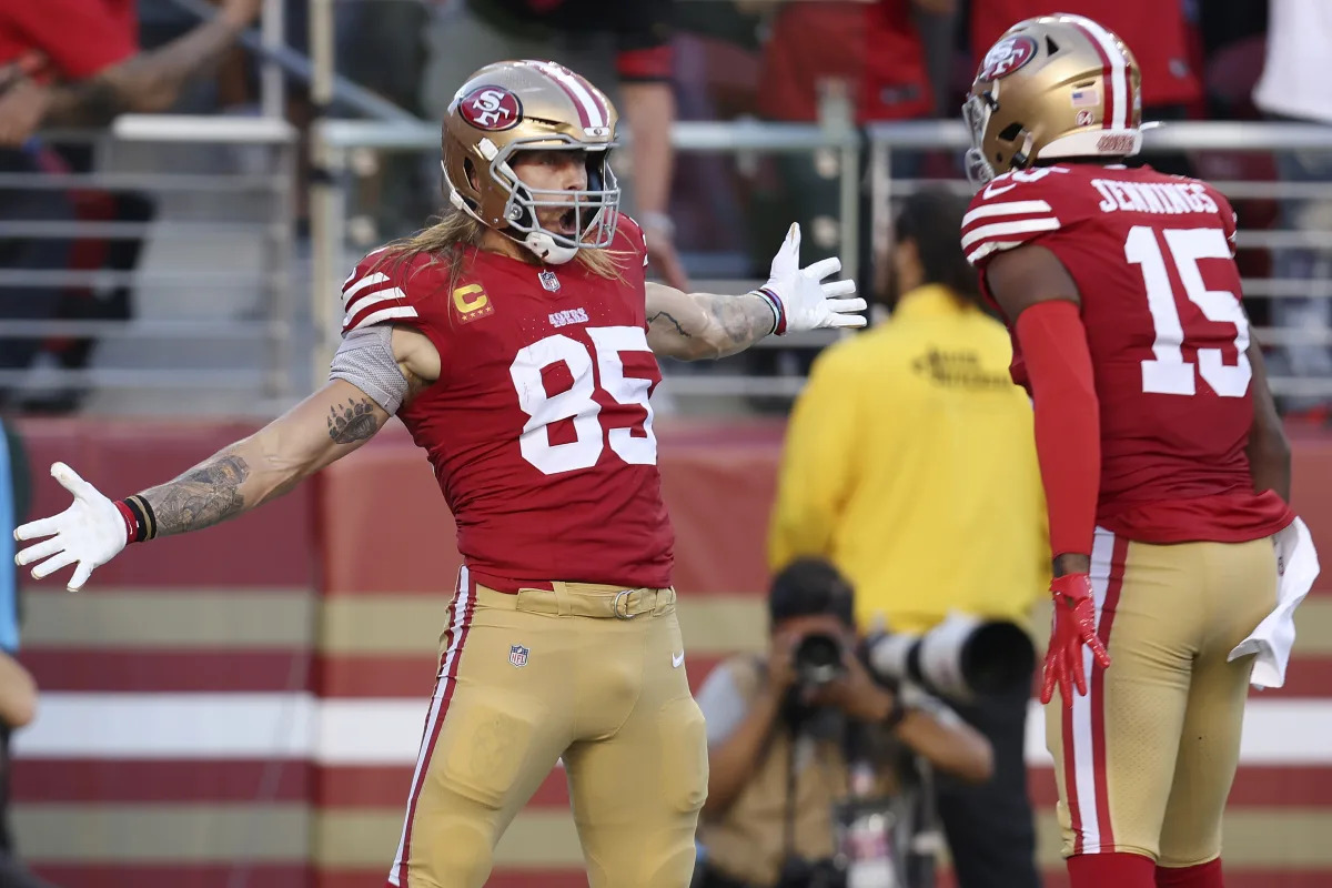 George Kittle's NSFW Shirt Sends Message as 49ers Crush Cowboys