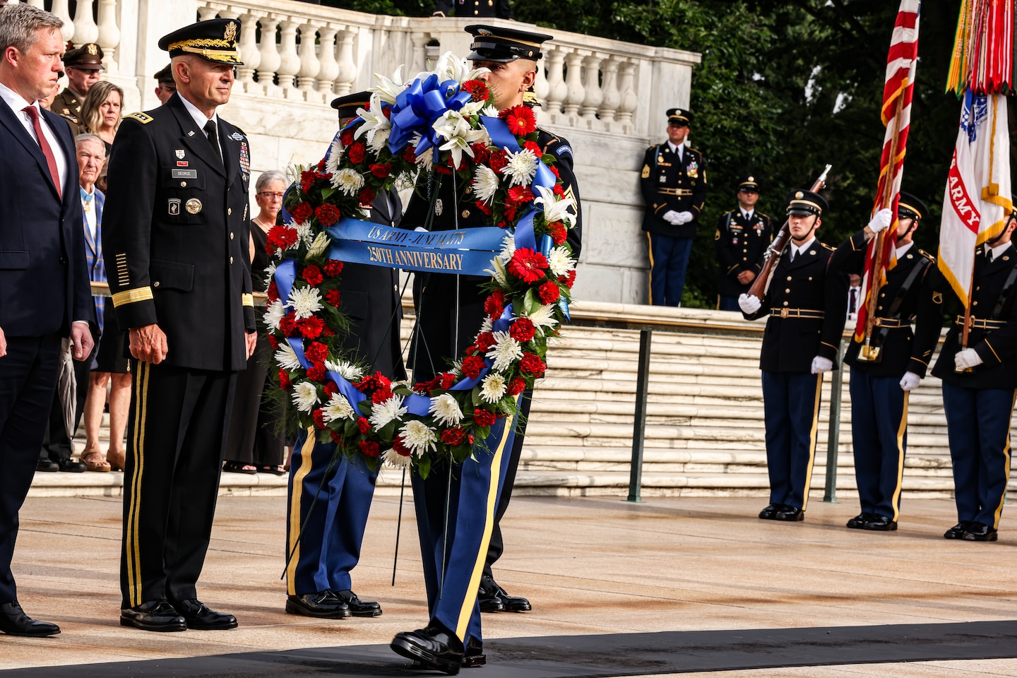 Featured image for Controversy and spectacle mark Trump's military parade in D.C.