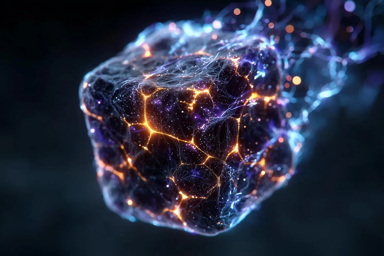 Emergent Topology Arises in Quantum-Critical CeRu4Sn6