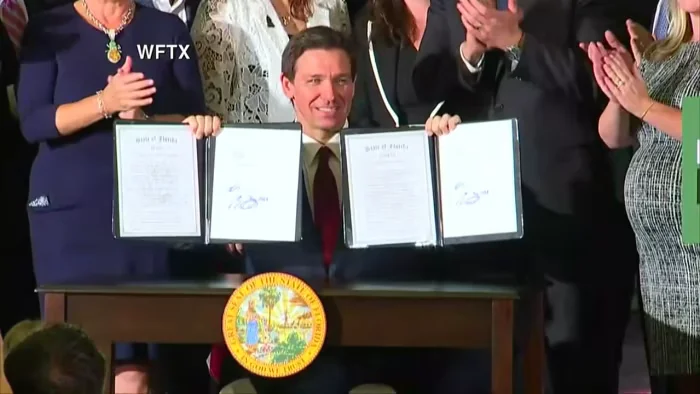 DeSantis signs controversial bills on travel, immigration, and medical freedom.