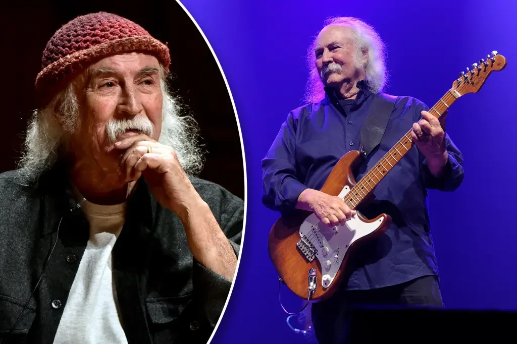 Graham Nash reveals David Crosby's COVID-19 death.